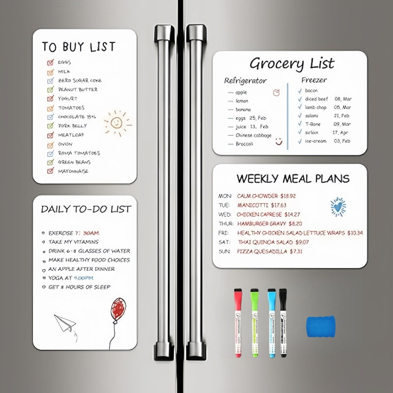 Magnetic Dry Erase Board Sheet for Fridge, 12\